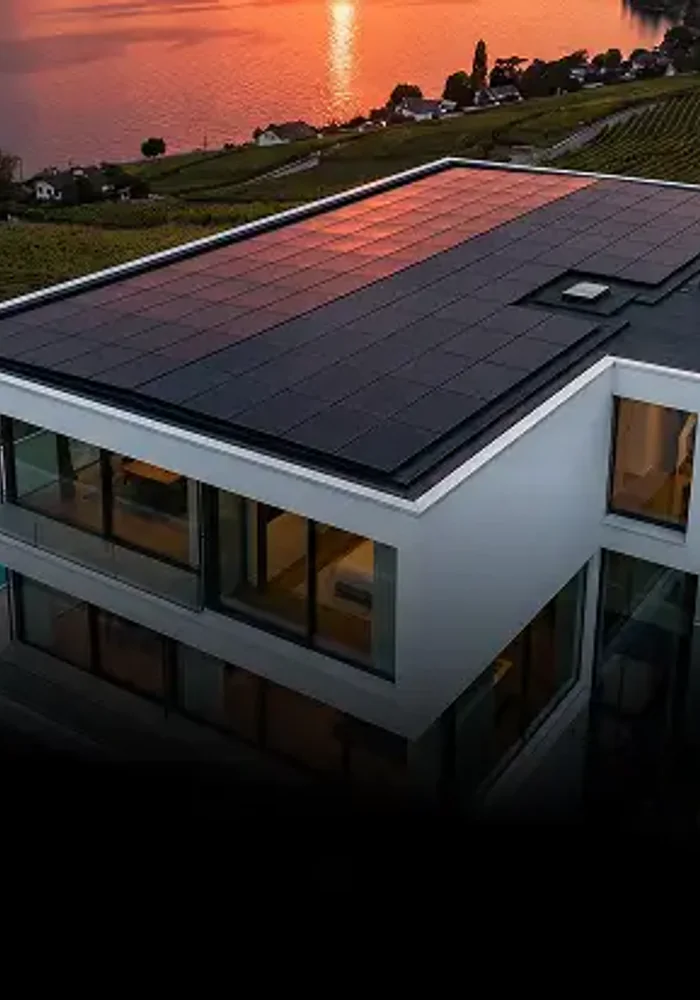 Panneaux photovoltaïques — Lutry (Vaud)